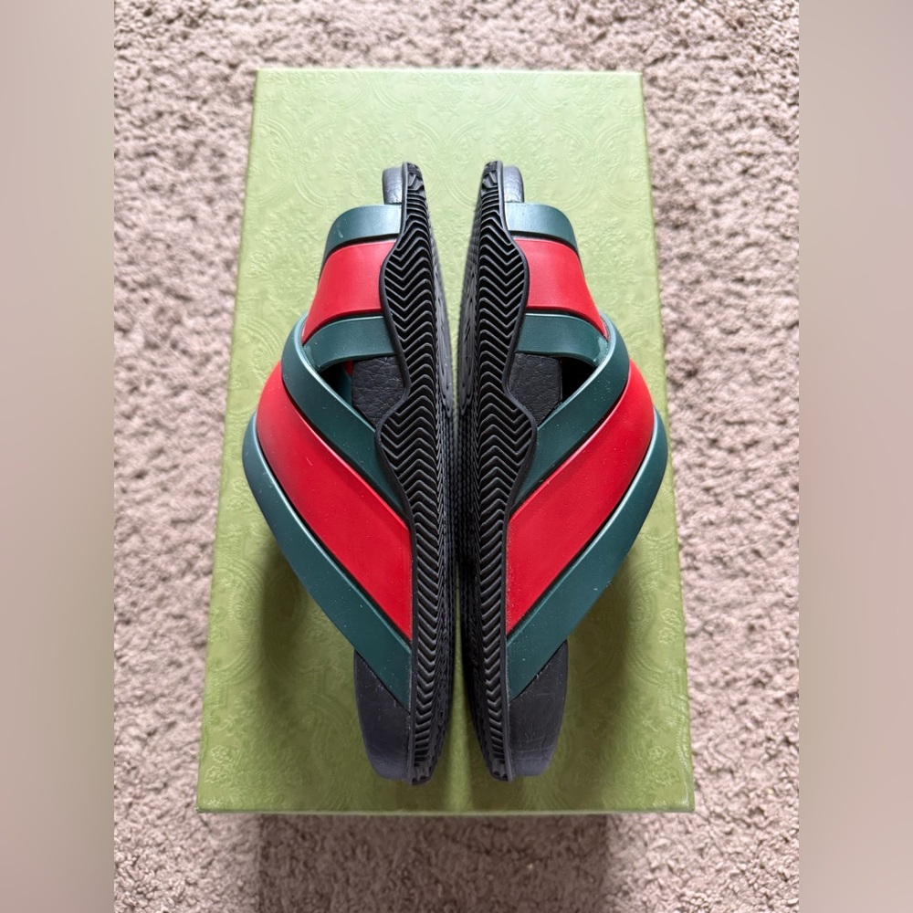 Authentic Gucci Rubber Slides - Picture 3 of 5